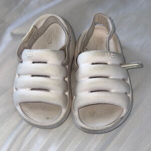 UGG Kids Cream Sandals